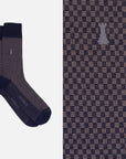 Bernini – Socken mit geometrischen Linien