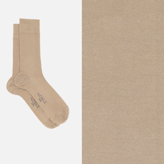 Nobile Luxury Essential - Crew socks in pure mulberry silk