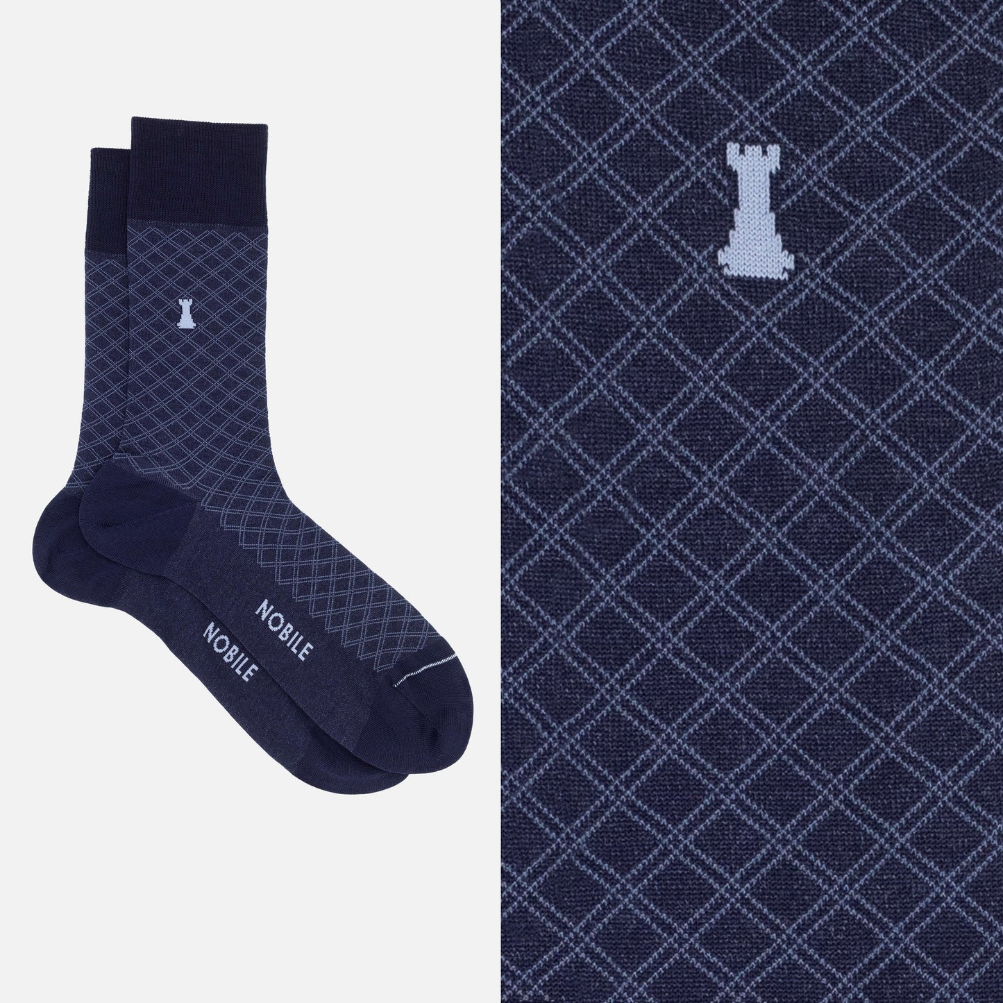 The Great Gatsby Box of 6 crew socks - Mixed designs