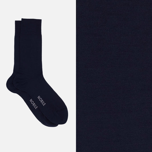 Nobile Essential - Solid color crew socks