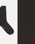 Nobile Essential - Mèlange solid color crew socks