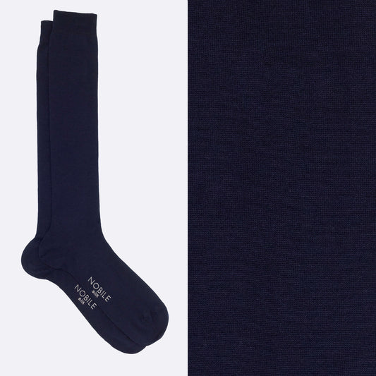 Nobile Luxury Essential - Knee high socks in pure mulberry silk
