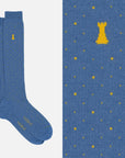 Louis XIV - Knee high socks with dots