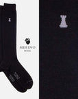 Casino Royale - Box da 6 calze lunghe in lana Merino - Fantasia mista