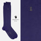 Colors of Wool - Box of 6 knee high socks in solid color Merino wool