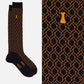The Great Gatsby Box of 6 knee high socks - Mixed designs