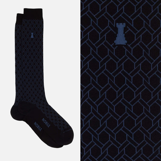 De' Medici - Honeycomb design knee high socks
