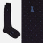 Fancy Dinner Box of 6 knee high socks - 3x Micro Ribs & 3x Dots