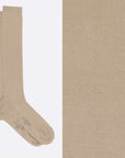 Box of 6 Knee-High Socks in Pure Mulberry Silk – Mixed Colours