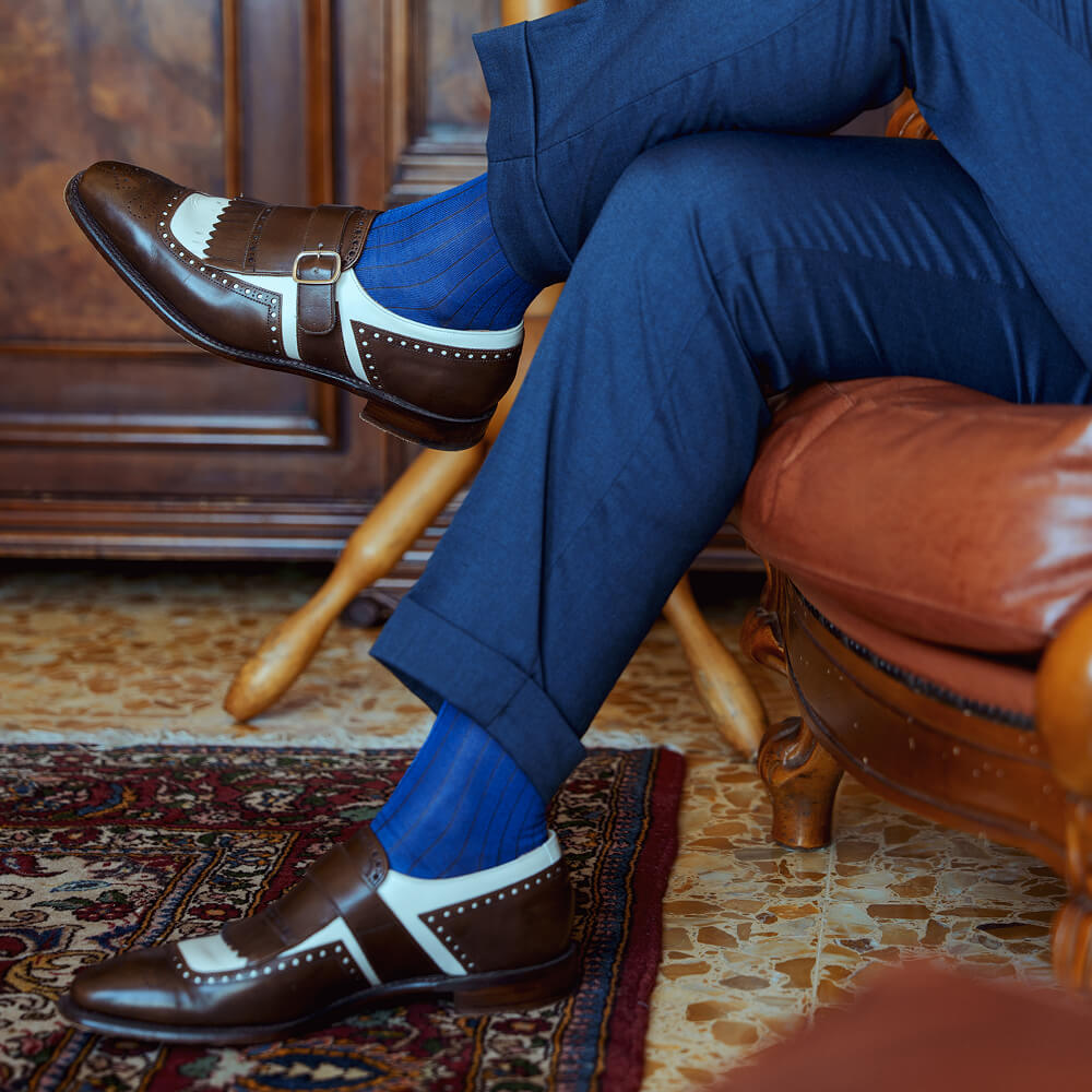 Chiffon in Filoscozia® a microcoste - Calza corta in maglia fine