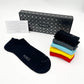 Ankle socks 6 Pairs - Solid Color Mix