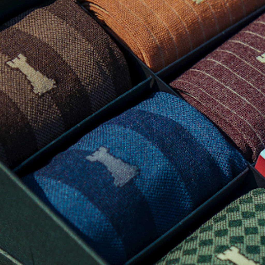 Calze Uomo 100% Cotone Invernale Egiziano | Costa Inglese Rimagliata a Mano Caldo Cotone Calze Uomo 100% Cotone Invernale Egiziano | Costa Inglese Rimagliata a Mano Caldo Cotone