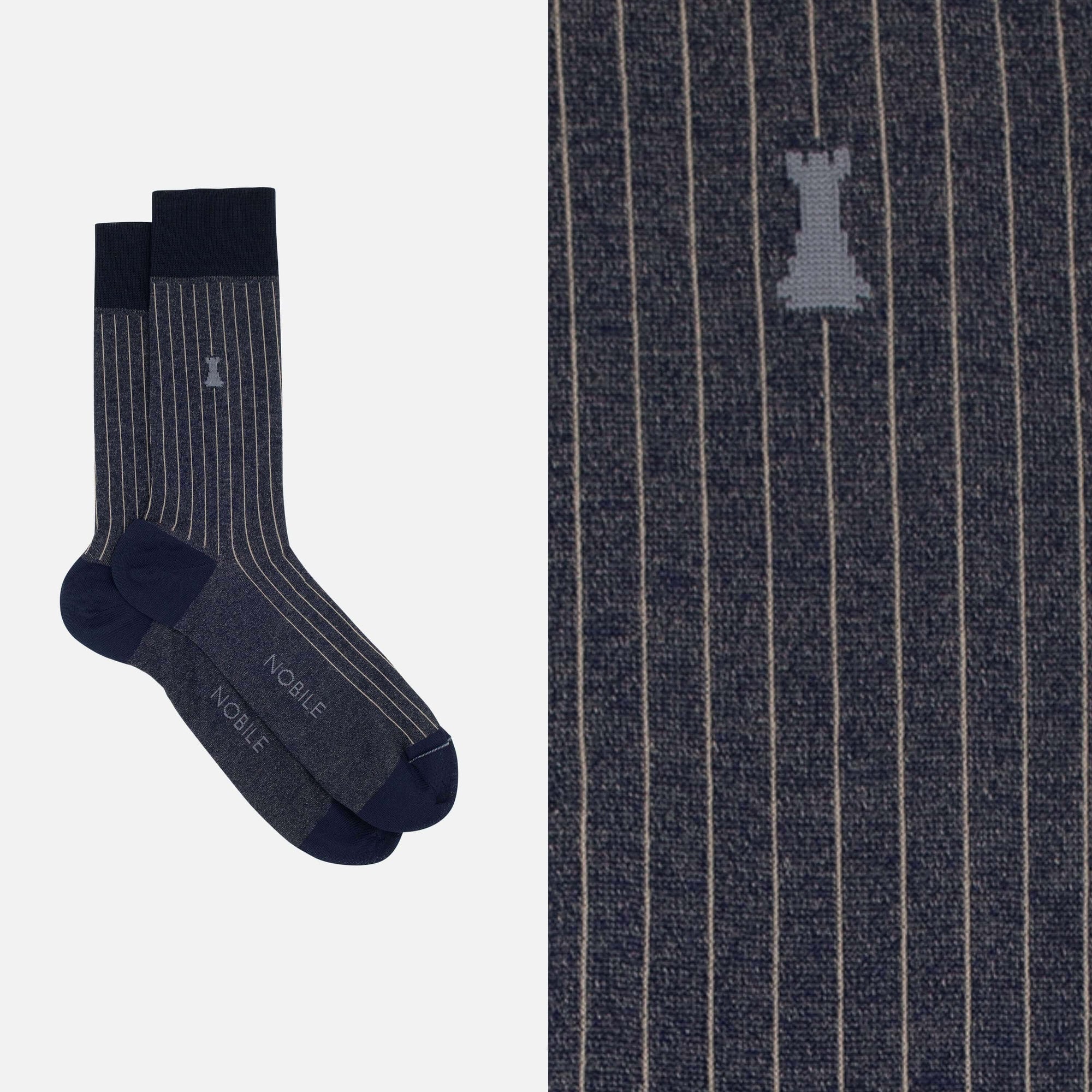 Julius Caesar – Mikrogerippte Socken