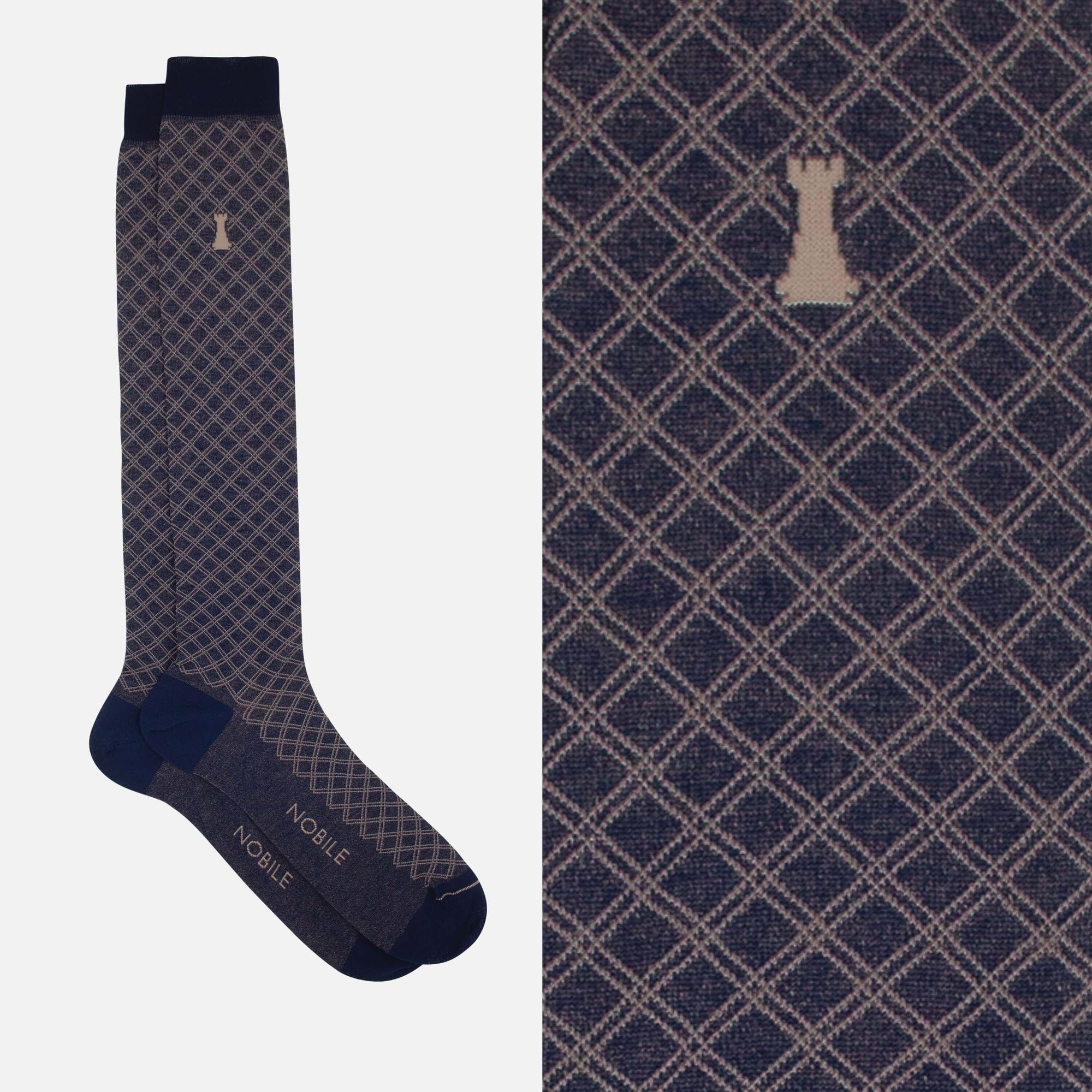 Robert I of Scotland - Scottish design knee high socks