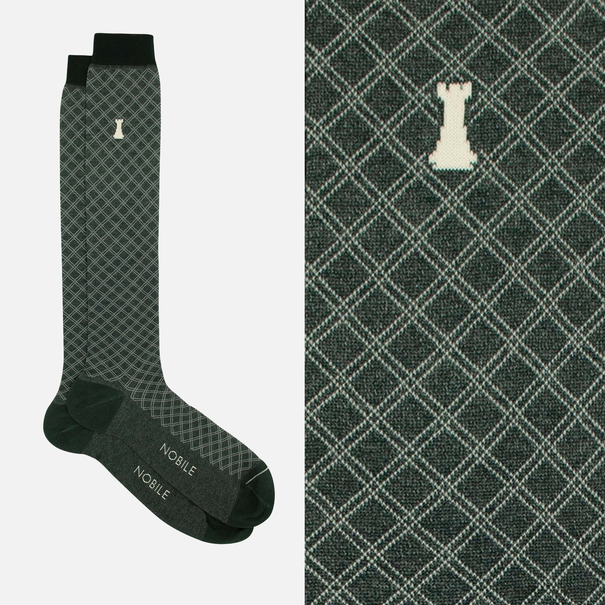 Robert I of Scotland - Scottish design knee high socks