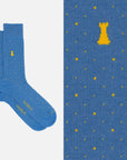 Louis XIV - Crew socks with dots