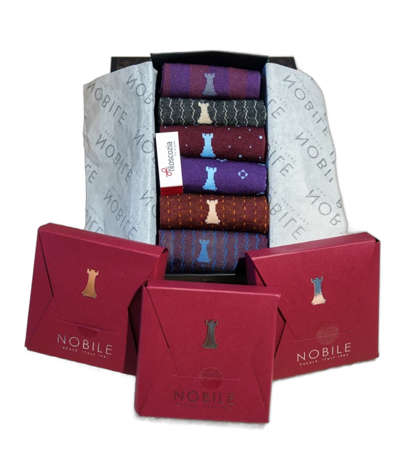 Box da 6 paia Nobile